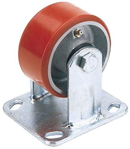 Draper 65528 Roulette fixe en polyuréthane 125 mm