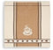 KRACHT, Frottiertuch Espresso, beige, Format 50/50, 100% Baumwolle