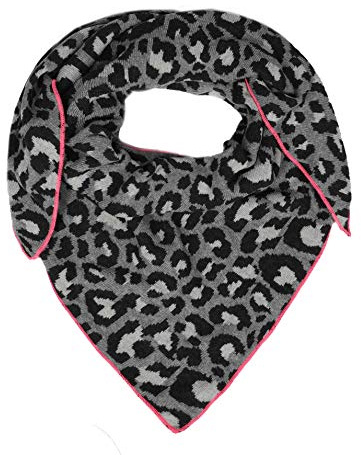 Zwillingsherz Pañuelo triangular con cachemira. Bufanda de alta calidad en discreto diseño de Leo para mujer, niños y niñas. Pañuelo de cuello y bufanda para mujer. Artículos de punto para verano e