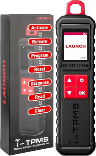 LAUNCH X431 iTPMS TPMS Herramienta del Sistema de Control de la Presión de Neumático de Vehículo, Activar/Leer/Aprender/Programar/Reset Sensores TPMS, Sirve con X431 V, Pro3s+, Pad V, etc.