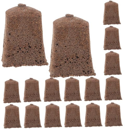 VINTORKY Bloc de Semis Hydroponique 1 Pouce Bio-Carbon Cotton 40 Pièces