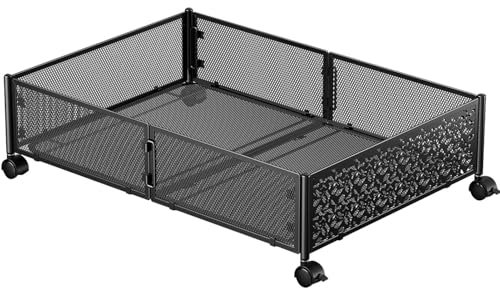 Caja de almacenamiento debajo de la cama - Caja de almacenamiento debajo de la cama con ruedas, Caja de almacenamiento debajo de la cama con ruedas | Cómoda debajo de la cama con cajones para ropa, ro