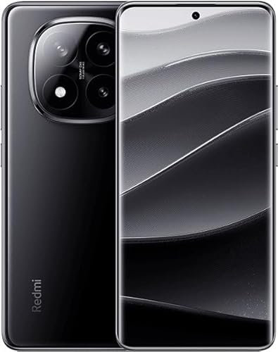 xiaomi Redmi Note 14 Pro+ 5G smartphone, 8+256GB, black, 200MP pro-grade AI camera, IP68, 120W HyperCharge, AI features (no charger included), 2 year Warranty