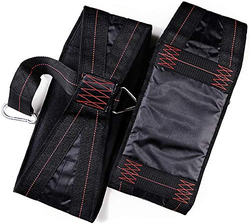 JTRHD Sport-Bauchgurte Bauchmuskelgürtel Cantilever Gürtel Bauch Trainer Hängen Bauch Sling Home Fitness Ausrüstung Trainingsgeräte (Farbe : Black, Size : 33×17.5cm)