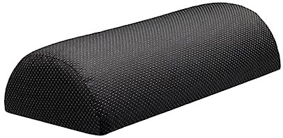 Operitacx Halbzylindrisches Fußkissen Fürs Büro Ergonomisch Geformt Fußstützenkissen Aus Schaumstoff Waschbarer Bezug Fußmatte Mit Klemme Für Schreibtisch Und Computerarbeitsplatz