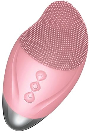 Cepillo de limpieza facial - Depurador facial recargable, Masajeador facial de silicona | Máquina limpiadora exfoliante eléctrica, herramienta vibratoria impermeable para el cuidado de la piel