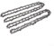 Paquete de 2 cadenas de motosierra profesionales, 16 pulgadas de longitud 56DL 3/8LP paso 0.050 de repuesto, compatible con S56 tipo 91 para modelos 23 36 41 136 137 141