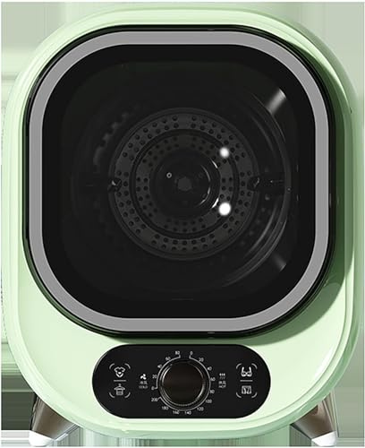 Essiccatore a condensatore portatile, 5 kg, compatto, ventilato, per bancone e montaggio a parete, mini asciugatrice centrifuga con capacità di carico 0,8 kg