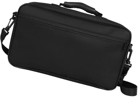 DECHOUS Oboen Aufbewahrungstasche aus Oxford Stoff mit Großer Kapazität Praktische Schwarze Schultertasche für Zuhause und Verschiedene Anlässe