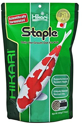 Hikari 17.6-Ounce Staple Floating Pellets for Koi and Pond Fish, Medium