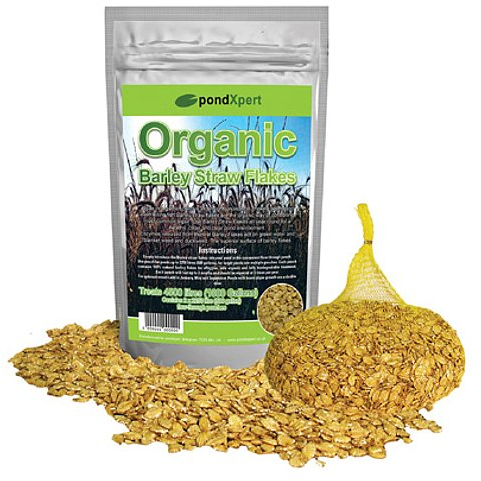 Pond Organic Barley Straw Flakes - Algae/Green Water Control