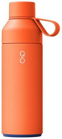Ocean Bottle Original 500ml | Stainless Steel Water Bottle | Reusable & Sustainable | Keeps Drinks Cold & Hot | Eco Friendly Gift (Sun Orange)