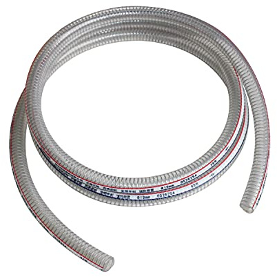 Sugslang vattenslang trädgårdsslang 4m 7m pvc slang spiralslang bränsleslang bensinslang för oljebytarpump bränslepistol