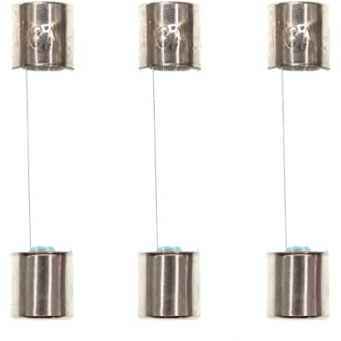 HUABAN 25 Pièces F3AL250V 3A 3 Amp 250V 6 * 30mm Fusible en verre à soufflage rapide