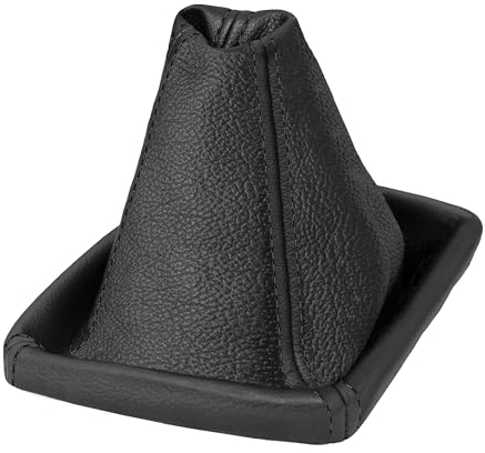 Schaltsack Schalthebelmanschette kompatibel mit Opel Astra H Bj. 2004-2010 Echtleder schwarz