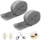 Ziamzra 2 Stück Stahlwolle Gegen Mäuse 7M Stahlwolle mit Schere Arbeitshandschuhen Stahlwolle Fein Edelstahlwolle Stahlwolle Gegen Ratten Steel Wool für Löcher Ritzen Wand Risse Polieren Reinigen