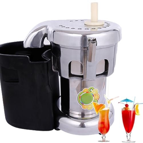 Kommersiell juicepress, 550W grönsaks- och fruktjuicer, centrifugaljuicer i rostfritt stål, lämplig för kaféer (B)
