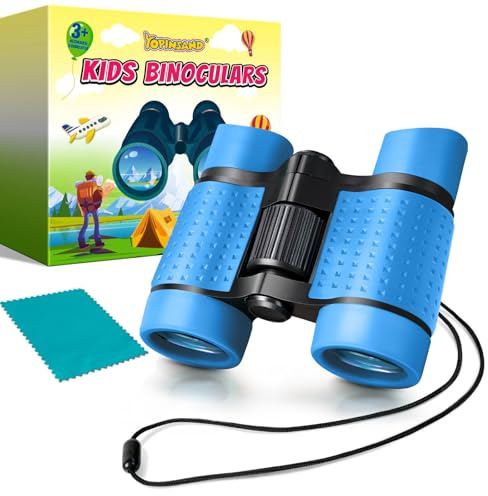 Binocular for Kids, Kids Binoculars for Ages 3-12 Boys Girls, Outdoor Gifts Toys for Kids- Perfect for Bird Watching, Camping, and Outdoor Exploration