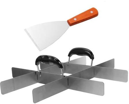 PRETYZOOM Divisor De Pasteles Raspador De Masa De Pizza Marcador De Porciones Separador De Tartas Divisor De Levantador De Tartas Herramienta Para