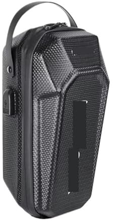 IOLKHFK Bolsa Frontal for Patinete eléctrico, 3L/5L, con Puerto USB, Impermeable, de liberación rápida, EVA, Universal(5L Bag 1pcs)