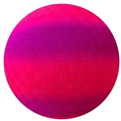 Bola de playa inflable de juguete de bola de rebote Rainbow Playground - Pelota rebotante para jardín, parque y playa, juegos al aire libre, juguete de juego de agua de verano