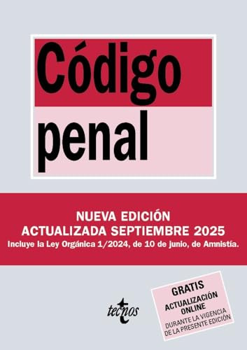 Código Penal: Ley Orgánica 10/1995, de 23 de noviembre (Derecho - Biblioteca de Textos Legales)