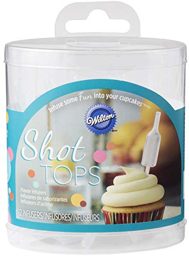 Wilton Shot toppar flaskpipett för cupcakes, 12 stycken