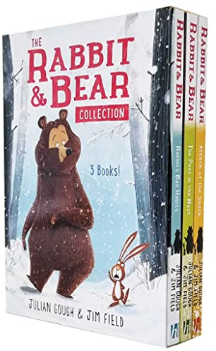 The Rabbit and Bear Collection 3 Books Box Set (Rabbit's Bad Habits, The Pest in the Nest & Attack of the Snack)