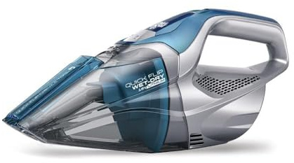 Dirt Devil QuickFlip Wet Dry 16V Cordless Handheld Vacuum Cleaner, Powerful Suction, Lightweight, Includes Quick Flip Crevice Tool, Rechargeable Battery, Portable Vacuum Cleaner