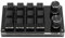 Fockety Clavier mécanique Macro à Une Main, Clavier de Jeu mécanique Multifonctionnel Portable à Une Main avec 12 Touches et Bouton entièrement programmables, pour Windows, pour Linux, pour(Le Noir)