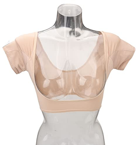 YUYTE Gilet Antisudore Ascellare, Gilet Intimo Antisudore Ad Asciugatura Rapida, Cuscinetti Antisudore Ascellari Riutilizzabili in Rete Traspirante per Donne e Ragazze (Colore della (M)
