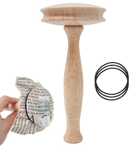 Darning Mushroom, Wooden Sewing Tool, Needle Storage Mushroom Needle Thread Set, Wooden Darning Mushroom Sewing Tool, Complete Darning Set for Beginners for Quick Patching of Jeans Socks, Artistic
