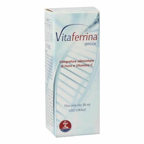 VITAFERRINA gocce 30 ml - Integratore alimentare a base di ferro liposomiale e vitamina C