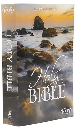 The NKJV, Holy Bible, Larger Print, Paperback: Holy Bible, New King James Version