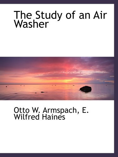 The Study of an Air Washer