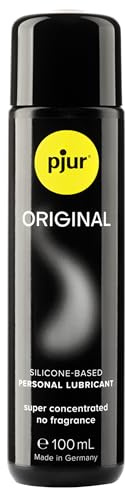 pjur ORIGINAL - Gel lubrifiant supérieur à base de silicone - Lubrification longue durée, sans coller - Très généreux (100ml)