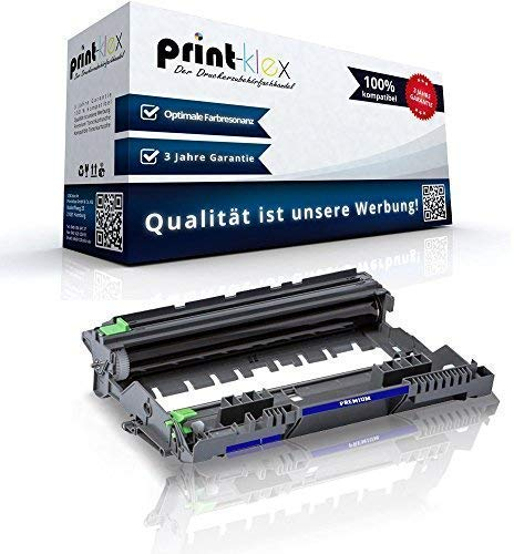 Print-Klex Trommeleinheit kompatibel für Brother HL-L 2310 D HL-L 2350 DW HL-L 2357 DW HL-L 2370 DN HL-L 2372 DN HL-L 2375 DW DR-2400 DR2400 DR 2400 Laser Drum Farblos - Office Pro Serie