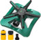 Rasensprenger, 2023 Upgraded 5-in-1 Water Sprinklers for lawns with 5 Arms Rotating Sprinkler, 360 Degree Rotation, Large Coverage and Automatic Irrigation System for Garden & Plants