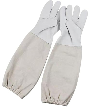 YsXoWiui Conjunto de Guantes de Apicultor Y Mangas Protectoras para Colmenas, XL