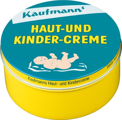 Kaufmanns Haut- und Kindercreme die optimale Pflegecreme für sensible und empfindliche Haut Schützt die Haut vor Reizungen und Schmerzen Ganztagescreme für jeden Hauttypen geeignet, 250ml x6