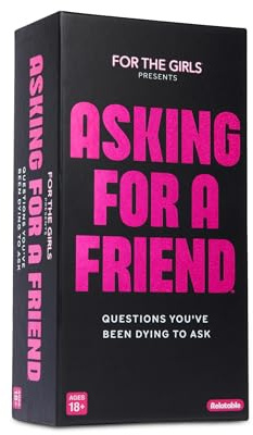 WHAT DO YOU MEME? Asking for A Friend by Relatable, Great Card Games for Game Night, Bachelorette Party Favors for Social Gatherings, and Friendly Icebreakers, Includes 300 Cards and 1 Die