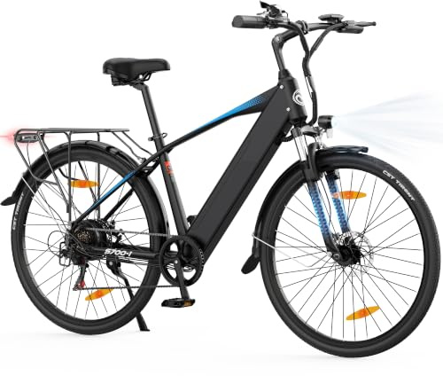 AOIHO Electric Bike, 28 Electric Bikes for Adults 100 km Long Range