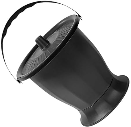 Lurrose Portable Adult Camping Toilet Urine Bucket Drop-resistant Pp Material, Lightweight and Portable with Lid for Outdoor and Travel Use