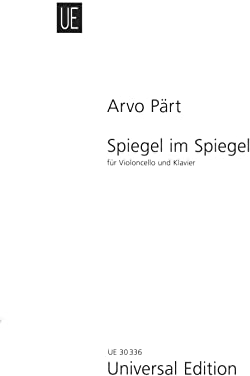Spiegel im Spiegel: für Violoncello und Klavier.