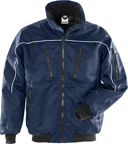 Fristads Winterjacke Pilotenjacke wasserabweisend PP464, Farbe:dunkelblau;Größe:XXXL