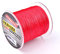 Geflochtene Schnüre Geflochtene Angelschnur, Schnur Fishing Line Meeresschnur Super Braided Schnüre Geflechtschnur schnelleres Absinken,zusätzliche Empfindlichkeit,Abriebfestigkeit 300M (Rot)