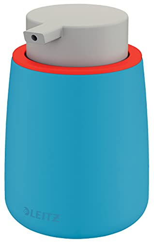 Leitz Dispenser per Gel Disinfettante e Sapone, Gamma Cosy, Blu Calmo, 54040061