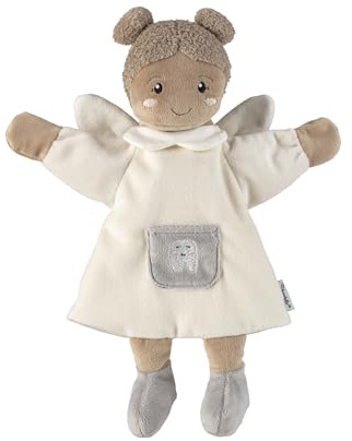 Sterntaler Marionnette à Main - Jouet Doux pour Enfants - pour théâtre de marionnettes, Narration, câlins de la Parole - Compagnon de Jeu Parfait et idée Cadeau - Beige Clair