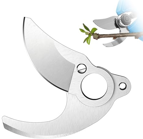 Cuchilla De Repuesto Para Tijeras De Podar Electrica 25mm 1 Par Sierra De Podar Telescópica Acero Duro Sk-5 Recambio Cuchilla Podadora Para Tijeras De Podar Eléctricas, De Hoja Fija y De Hoja Móvil