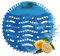 10 Pack - Urinal Screen Deodorizer | Anti-Splash Urinal Mats with Slanted Bristles | Odour Eliminator & Toilet Freshener | Long-Lasting 30 Days | Fits All Urinals Inc Waterless (Blue, 10 Pack)